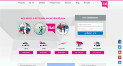 Desktop Screenshot of iizi.lv